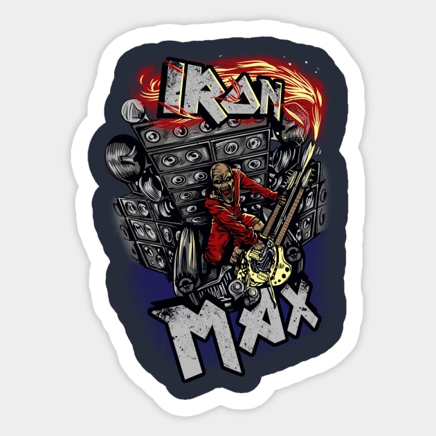 Iron Max Sticker by RedBug01